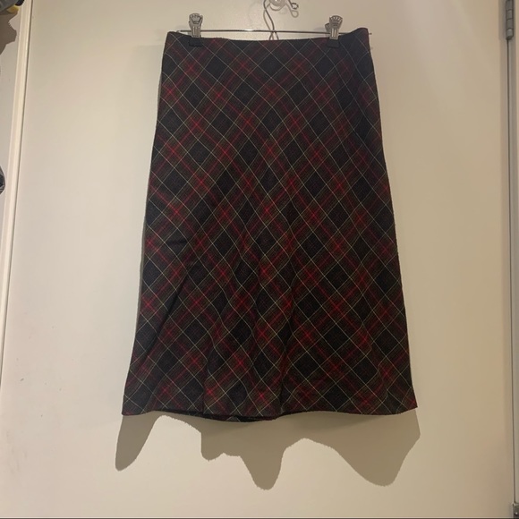 Vintage plaid skirt - Picture 2 of 4